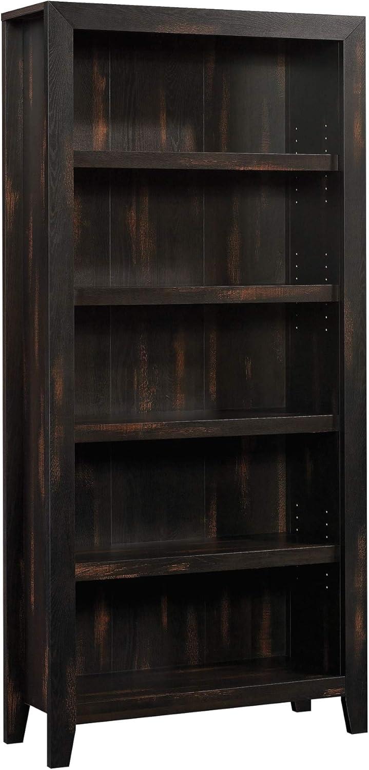 Craftsman Oak Adjustable 5-Shelf Bookcase