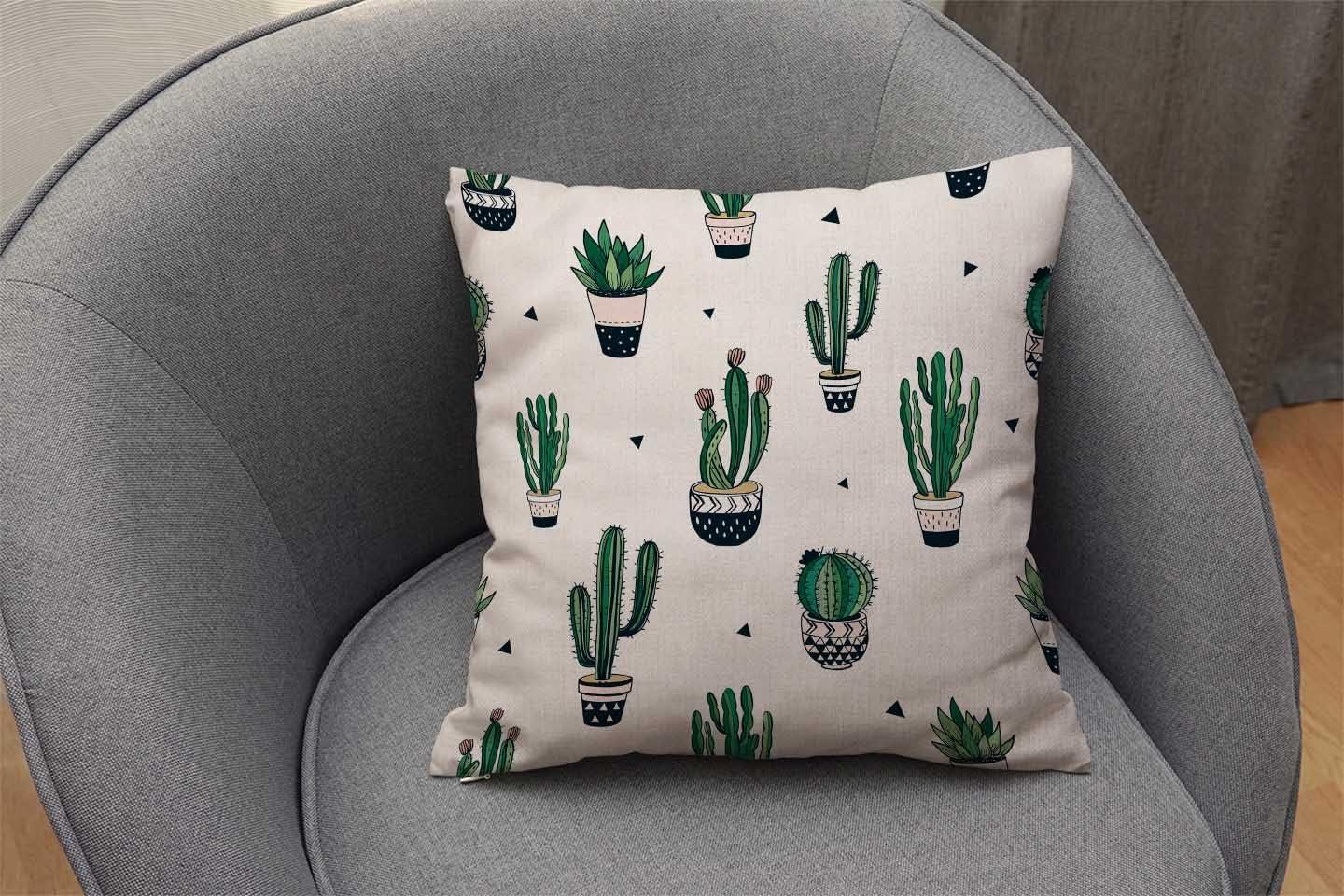 Nphuriy Mexican Floral Decorations Pillow Cover Ethnic Art Birds and Paisley Flowers Farmhouse Decor Throw Pillow Cases Cushion Cover 16 x 16 Inch Home Decoration