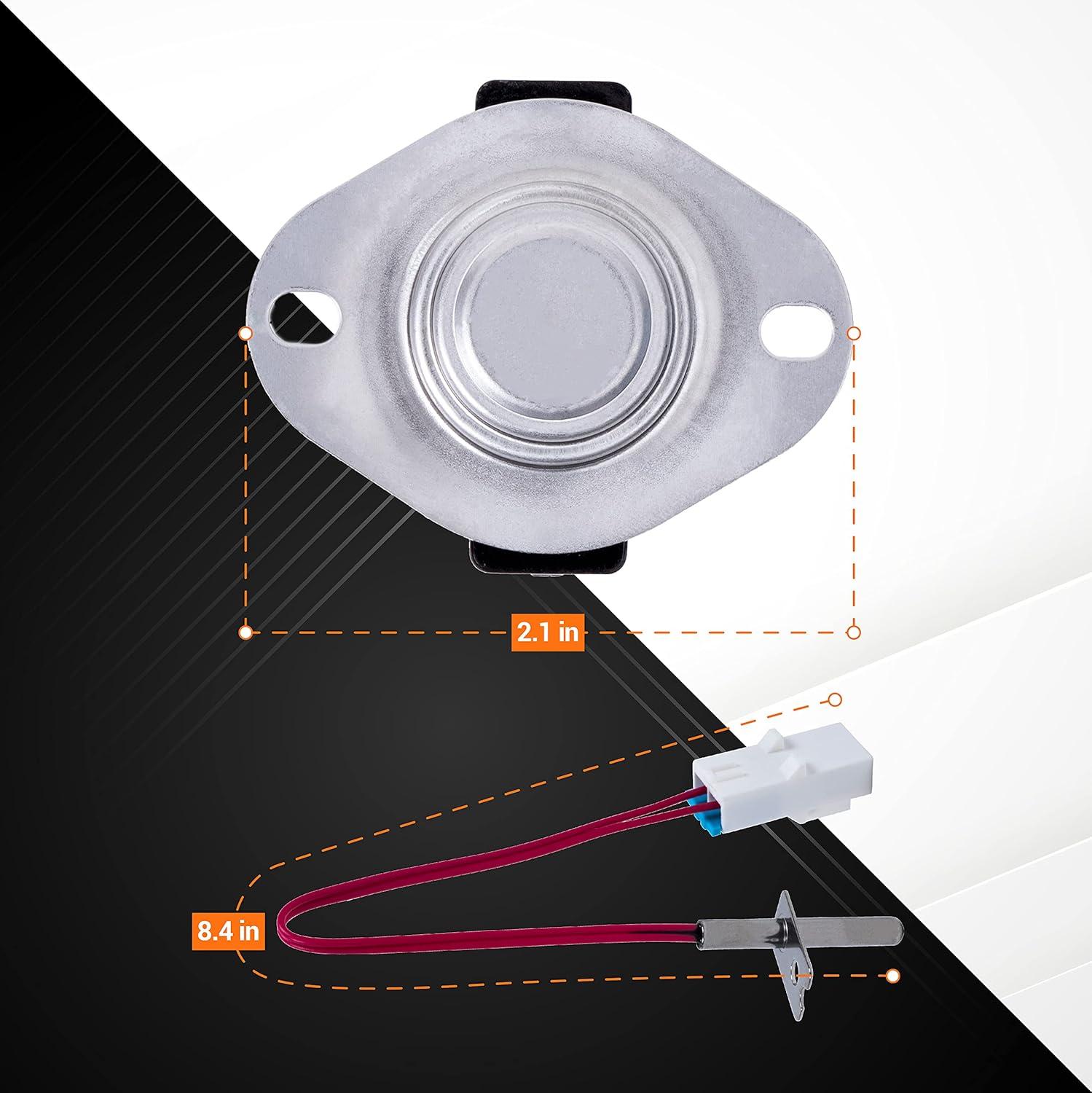 ERP Replacement Dryer Thermostat for LG Part Number 1268367, 6931EL3004B, 6931EL3004B