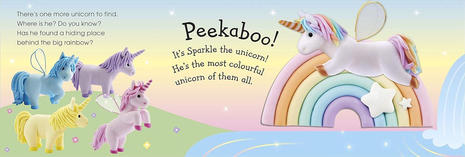 Interactive Pop-Up Unicorn Board Book for Toddlers