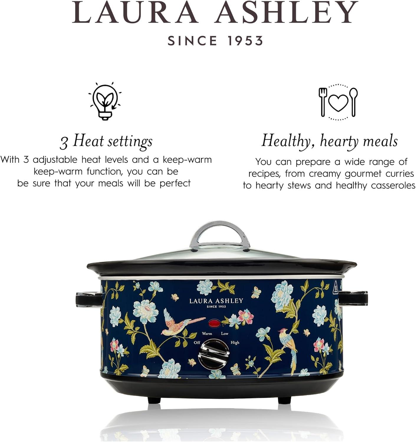 Laura Ashley VQ- Laura Ashley 6.5L Slow Cooker