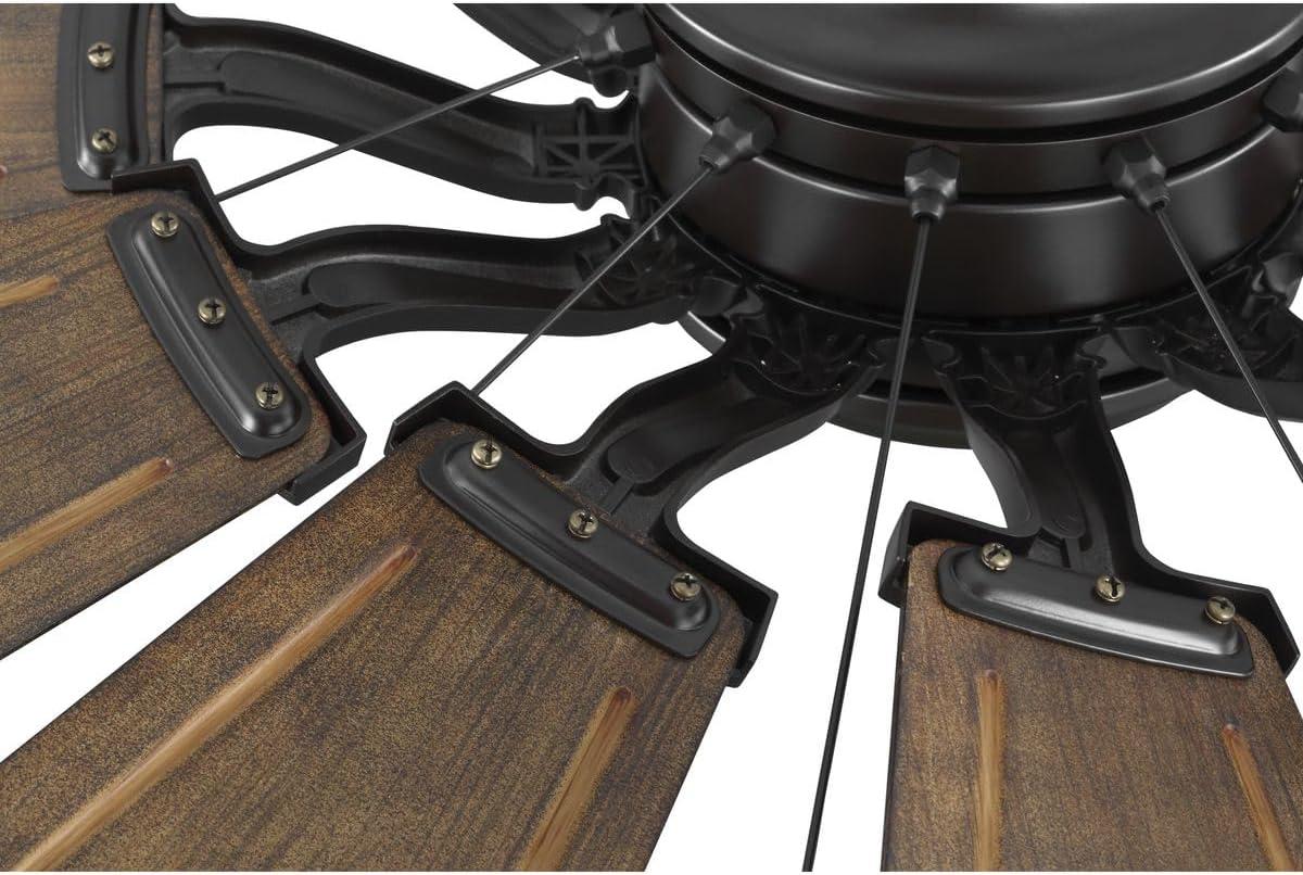 Progress Lighting - Springer II - 12 Blade Ceiling Fan In Farmhouse Style-16.26