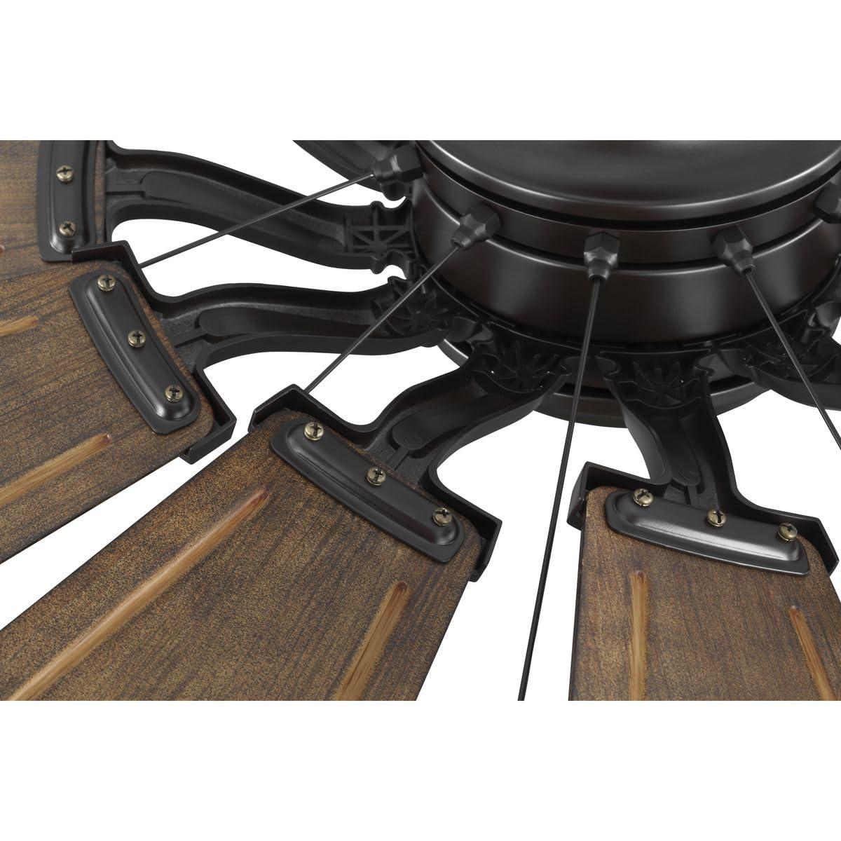 Progress Lighting - Springer II - 12 Blade Ceiling Fan In Farmhouse Style-16.26