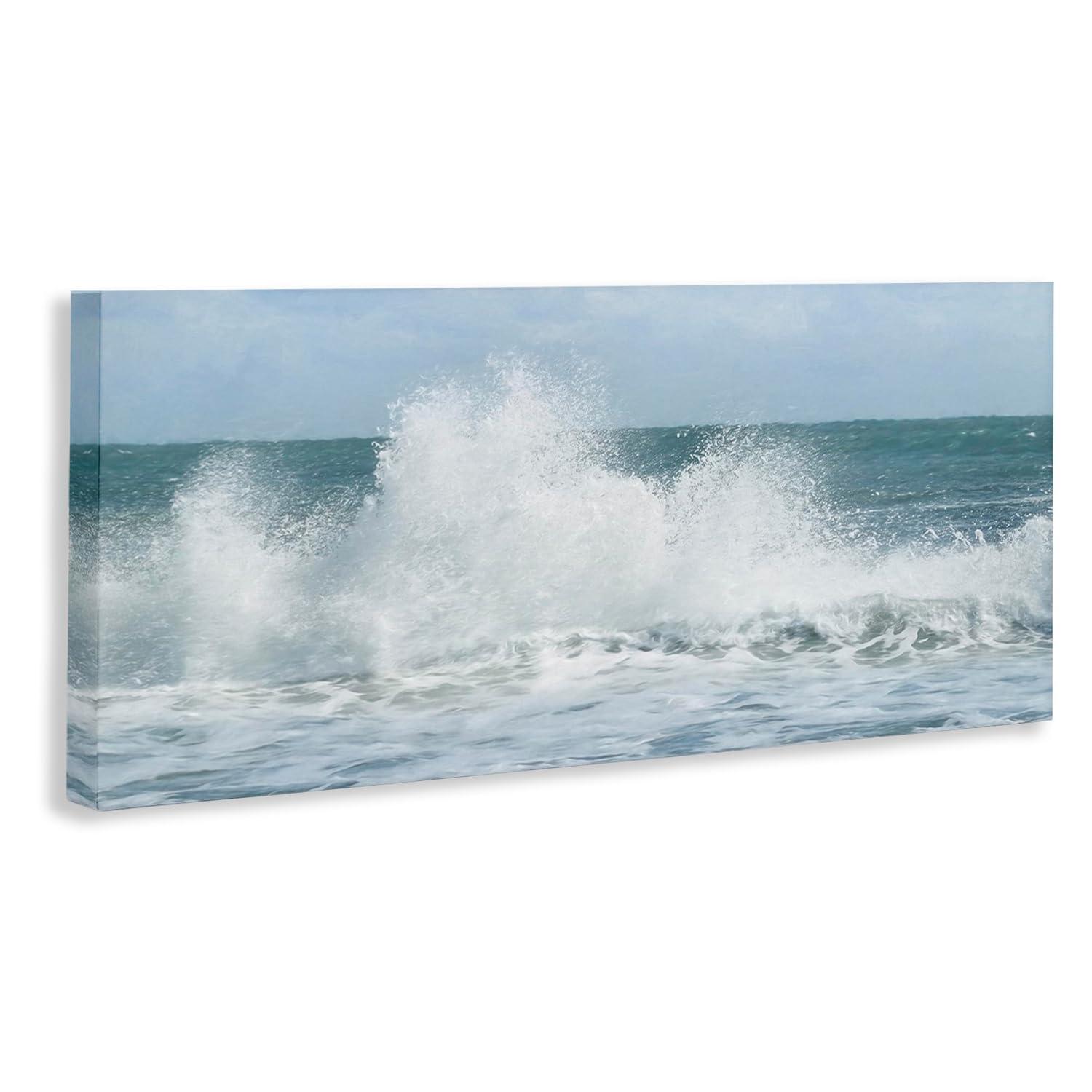 Stupell Industries " Ocean Waves Crashing Foam Splash " by Lori Deiter