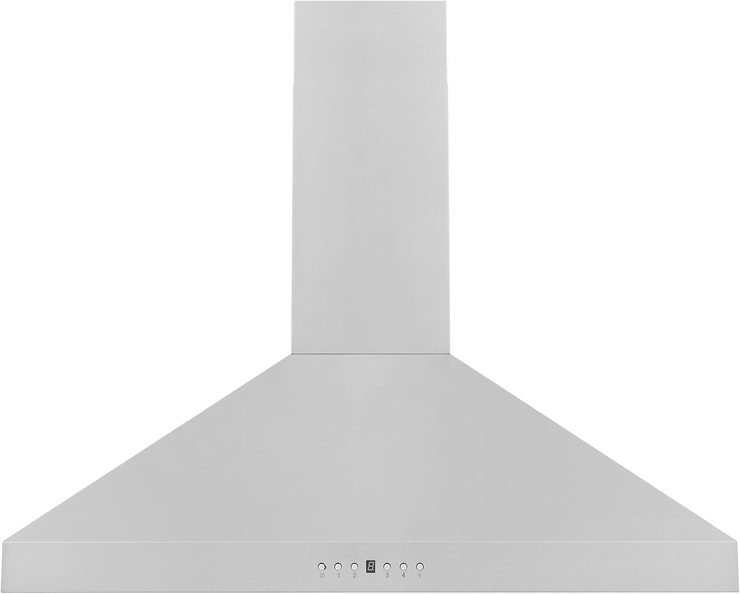 30" KL3 400 CFM Convertible Wall Mount Range Hood in Brushed Stainless Steel