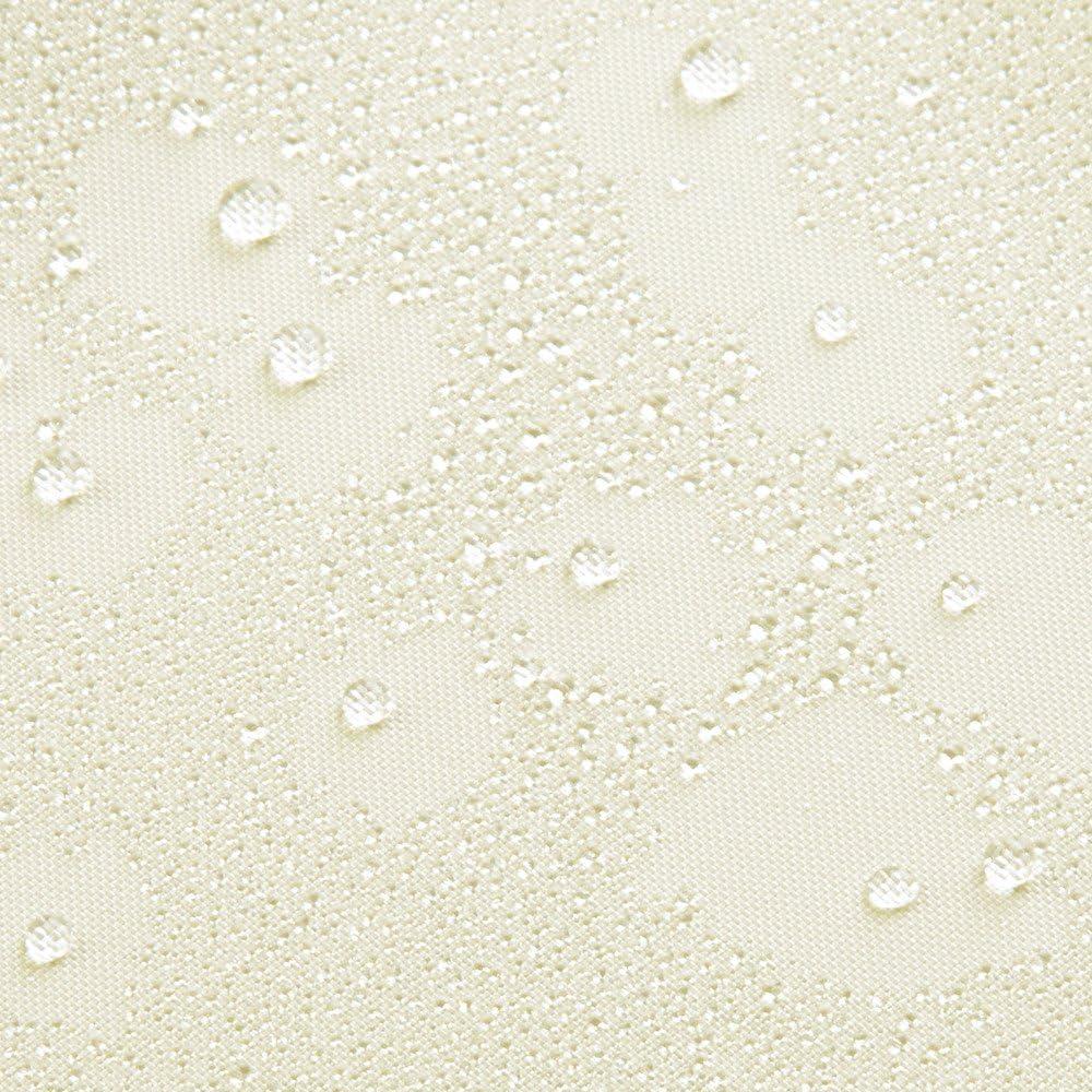 iDesign 72 in. H X 72 in. W Sand Solid Shower Curtain Liner Polyester
