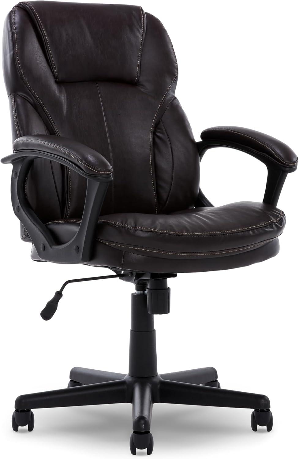 Serta Serta Mitchell Ergonomic Manager's Office Chair, Roasted Chestnut Brown