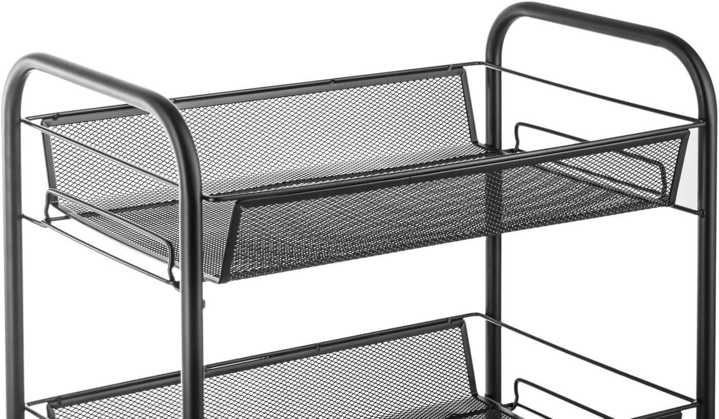 3-Tier Rolling Storage Utility Cart