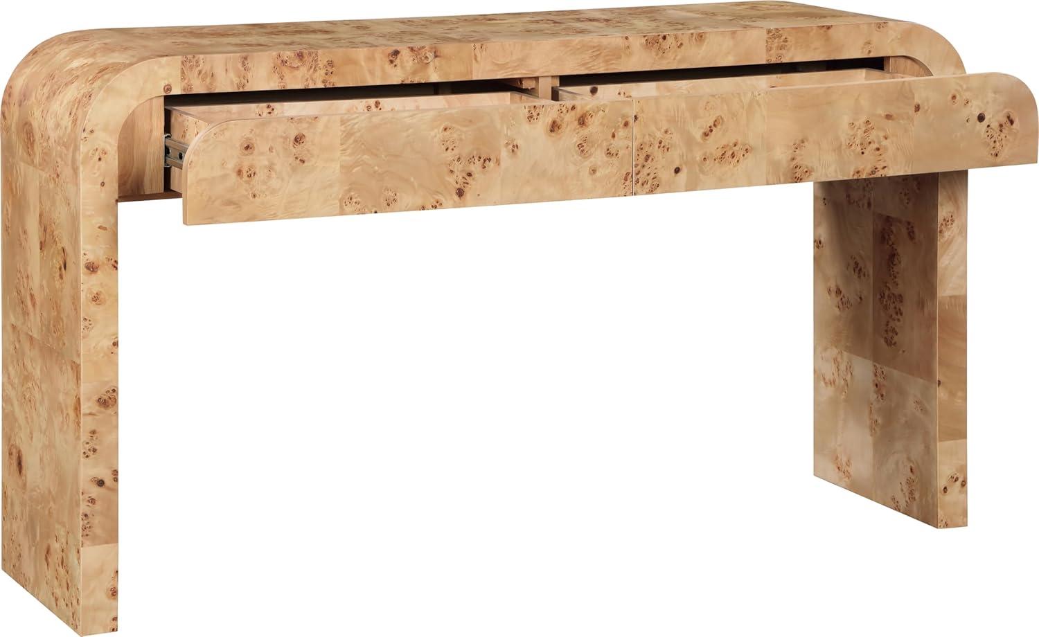 Meridian Furniture Cresthill Natural Ash Console Table