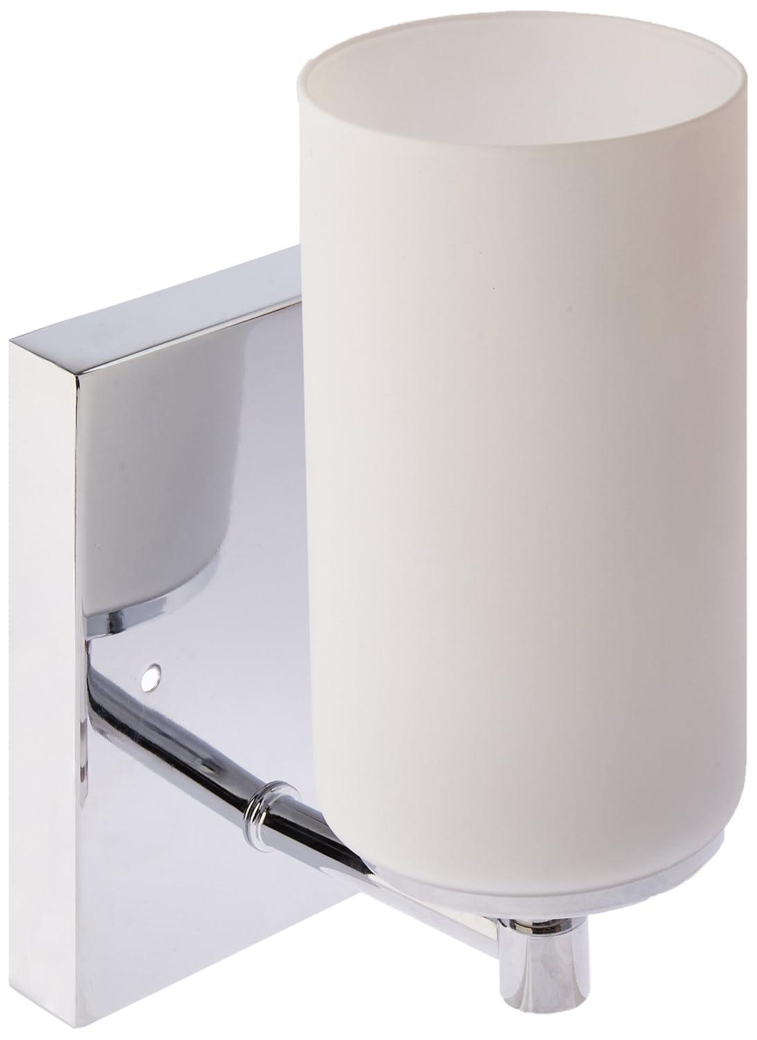 Sea Gull Lighting 4124601-05 Alturas Contemporary One Light Wall/Bath Sconce Vanity Style Fixture, Chrome Finish