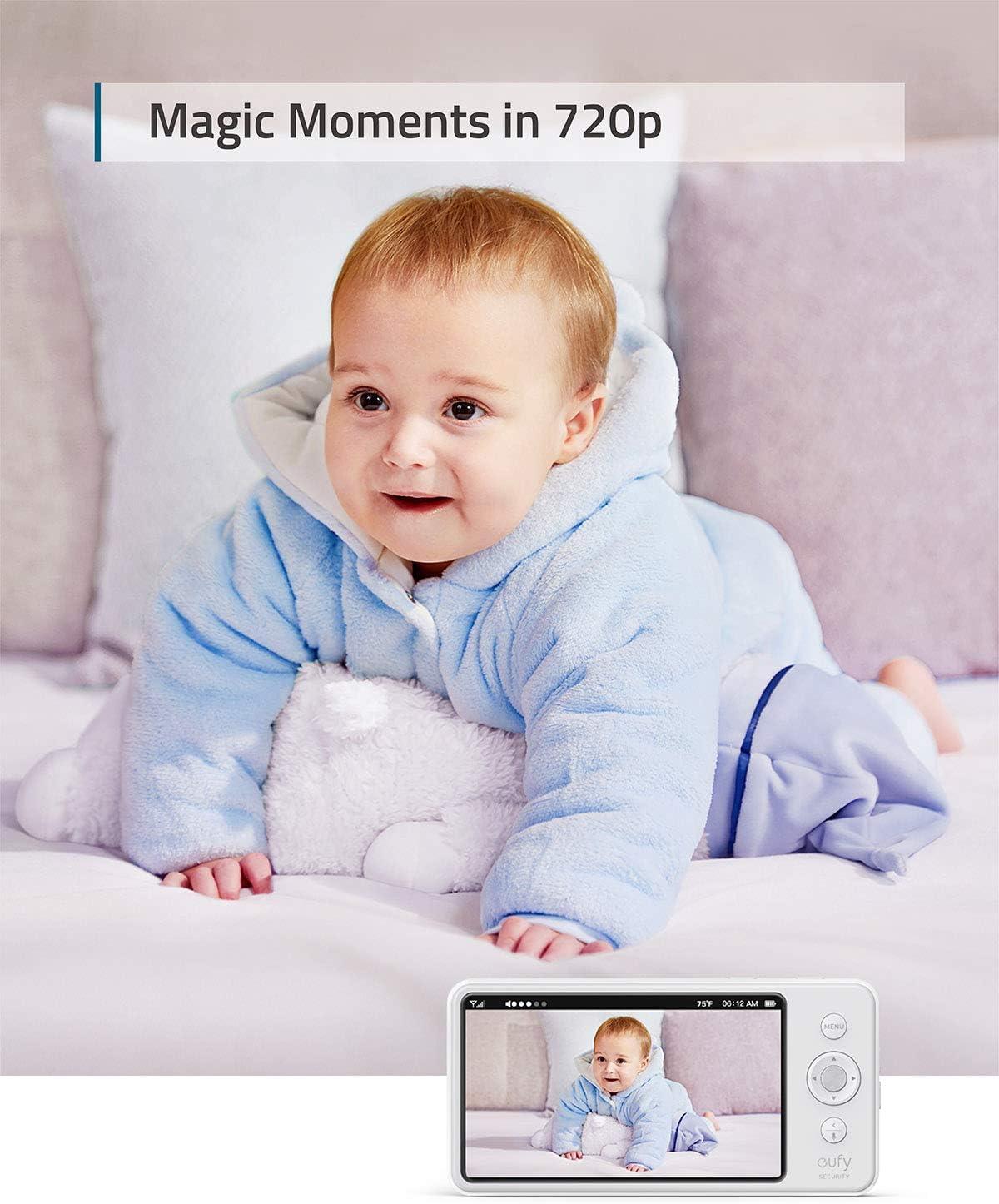 eufy Spaceview Pro Baby Monitor and Camera, 5-inch and 720p LCD Display, E83121D1
