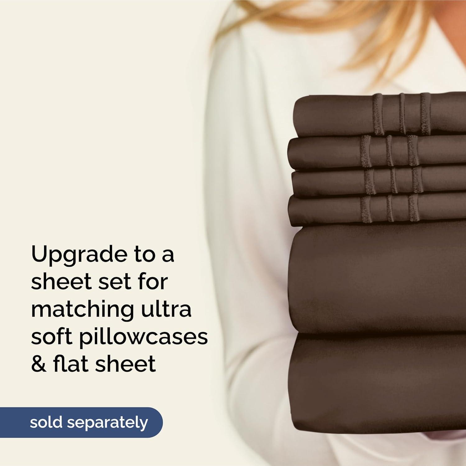 Microfiber Fitted Sheet 18" - 24" Inch Extra Deep Pocket - CGK Linens