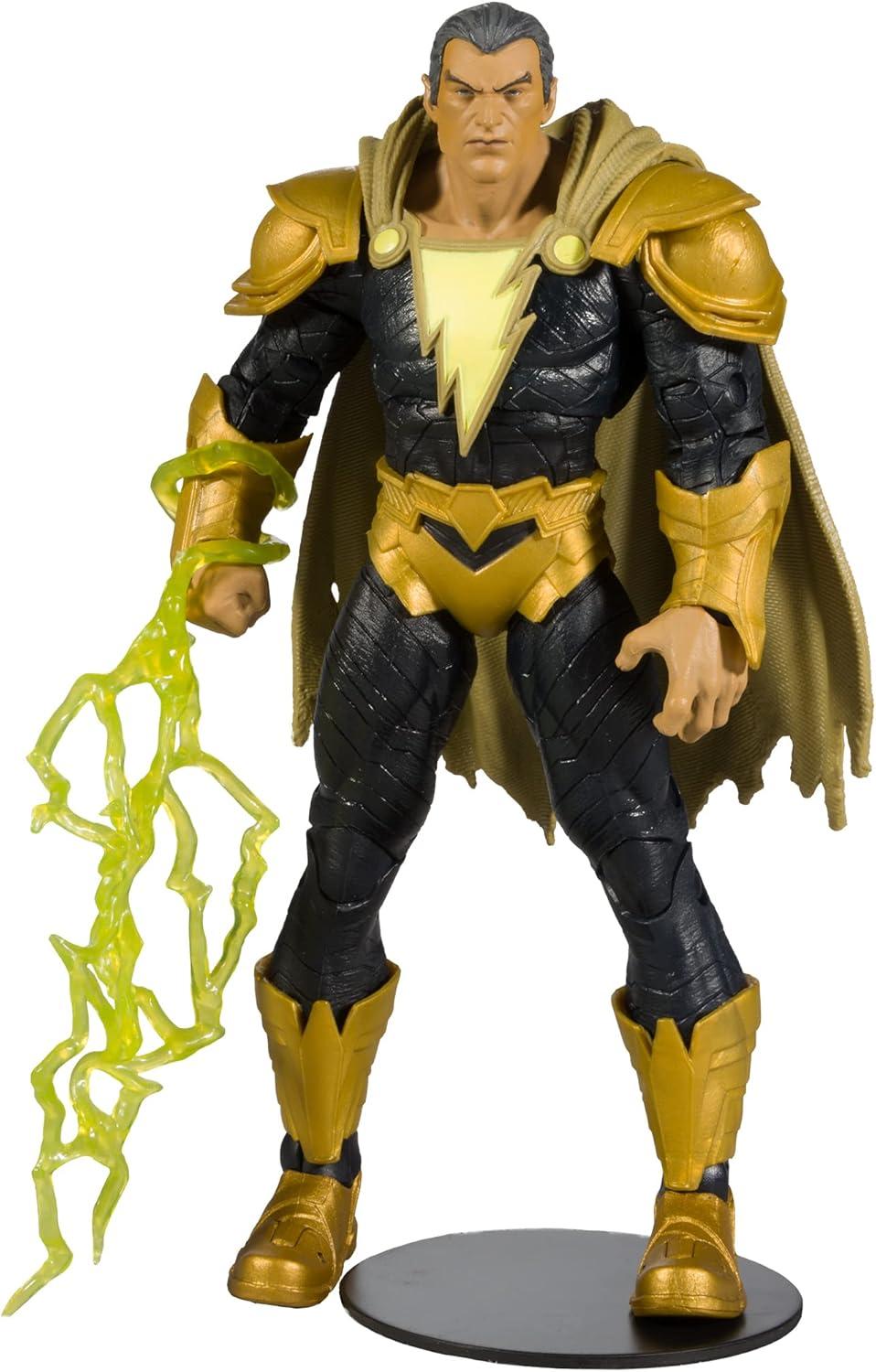 DC Direct Black Adam 7in action figure with comic