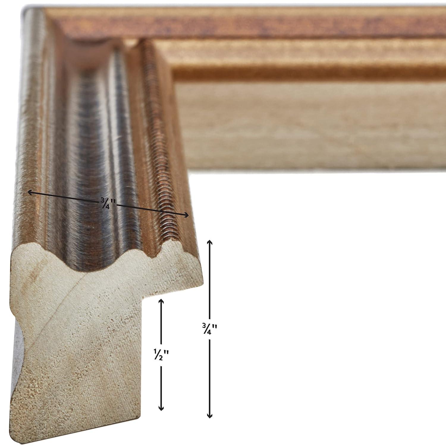 Craig Frames Stratton 12x18 inch Ornate Bronze Picture Frame