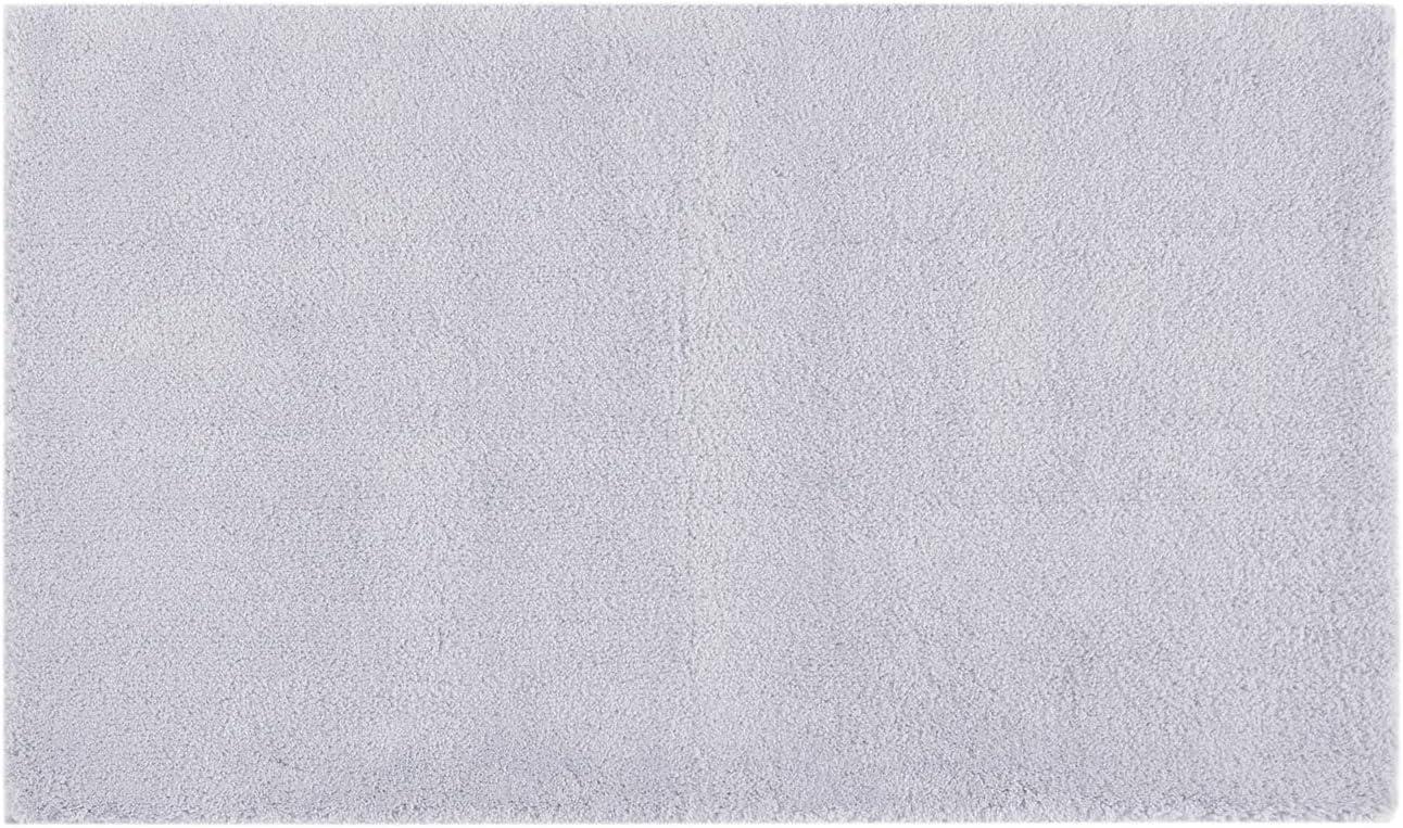 Madison Park Signature Marshmallow Quick Dry Bath Rug with Non-Slip Backing