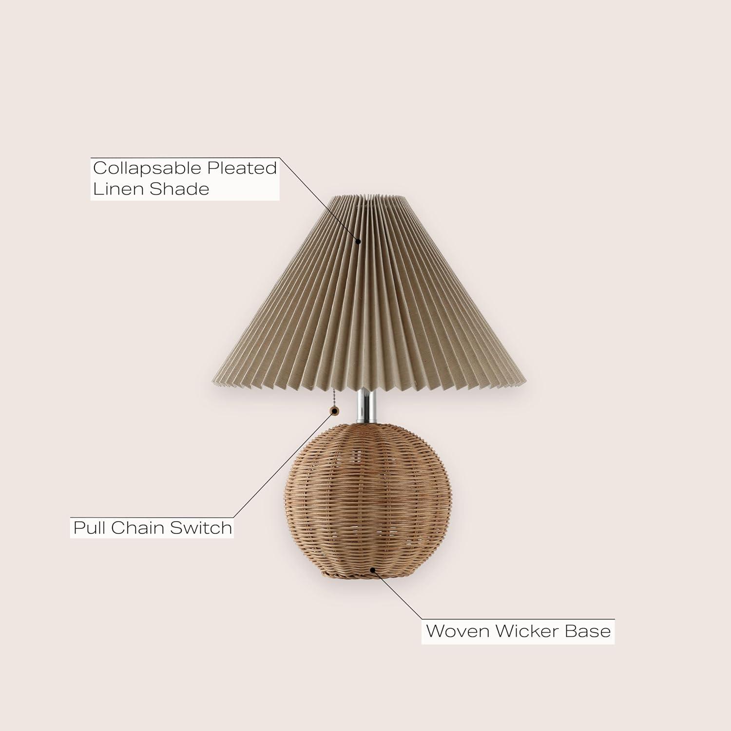 Inaki Rattan Table Lamp