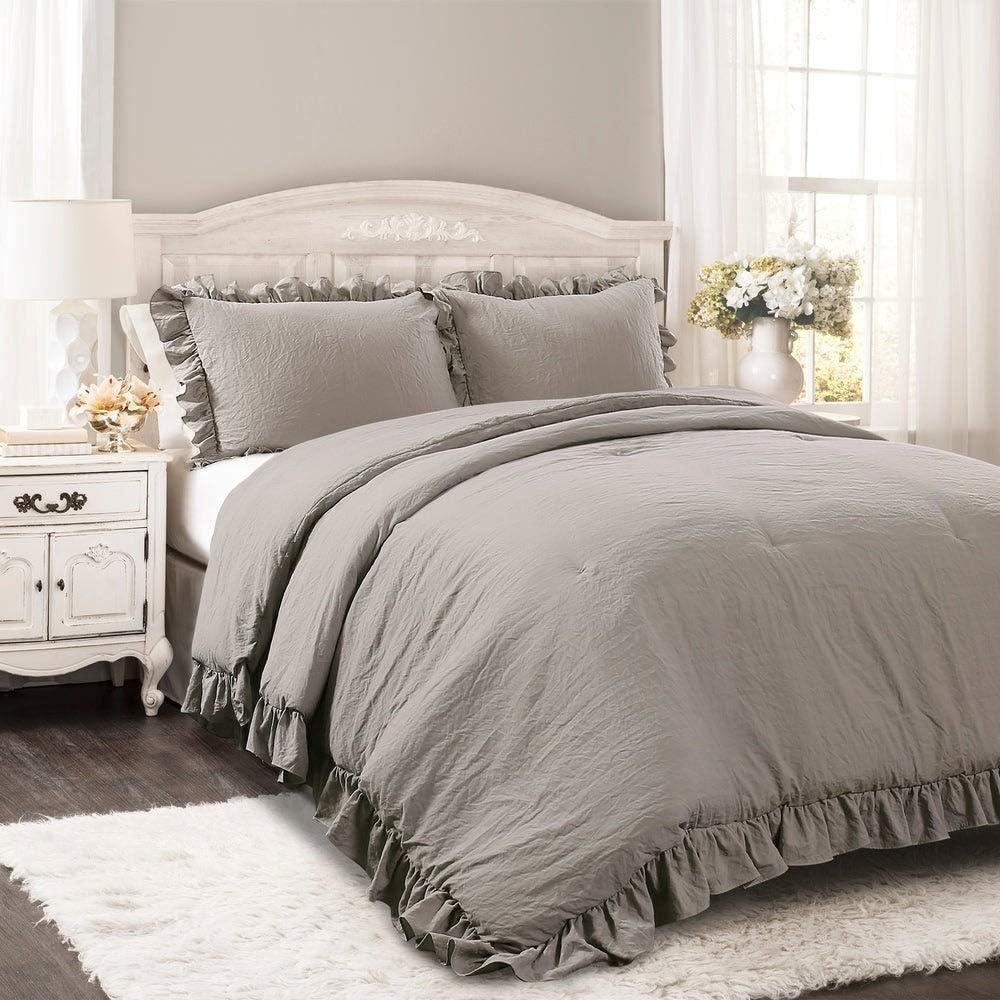 Reyna Microfiber 3 Piece Comforter Set