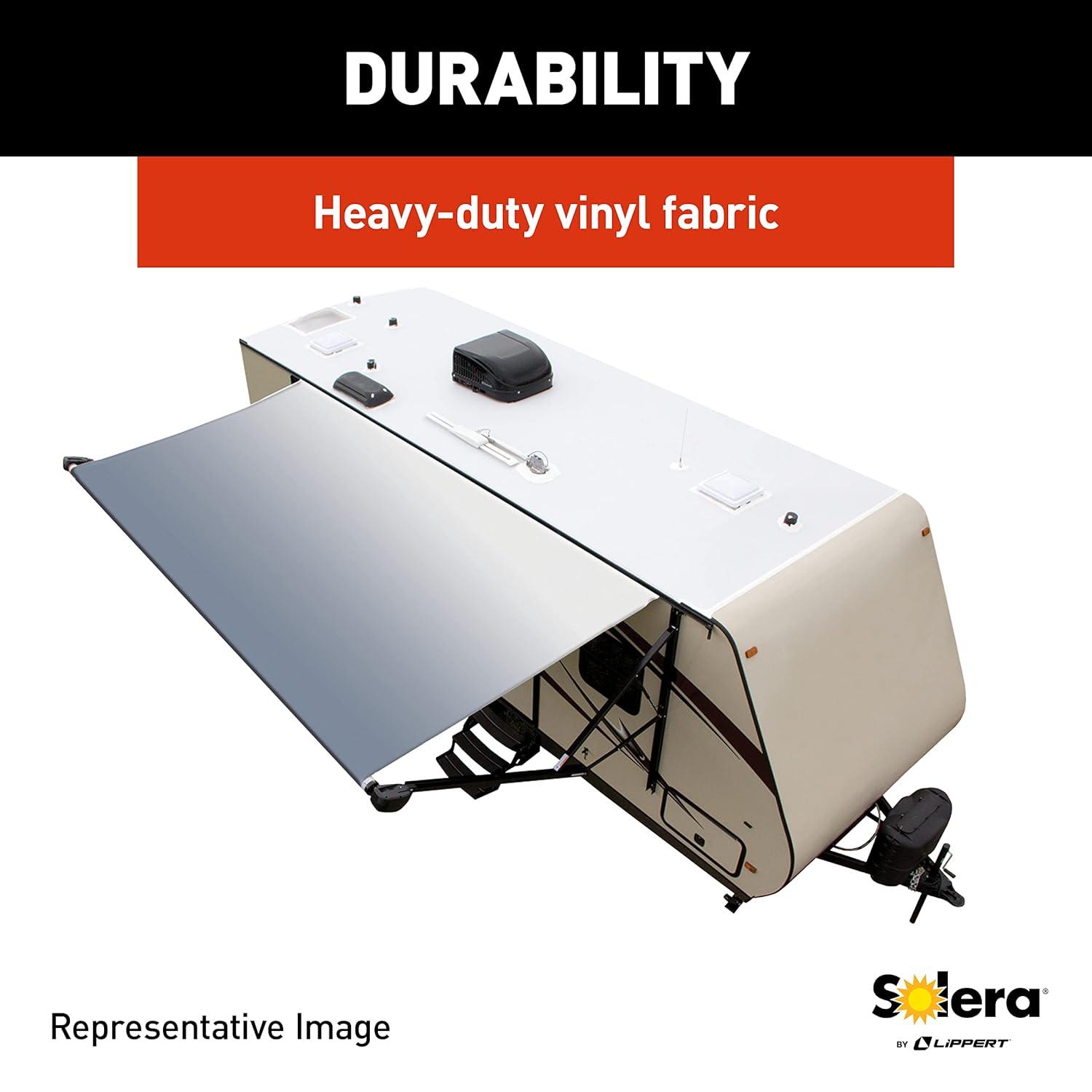 Lippert Components Solera Awning with Black Weatherguard
