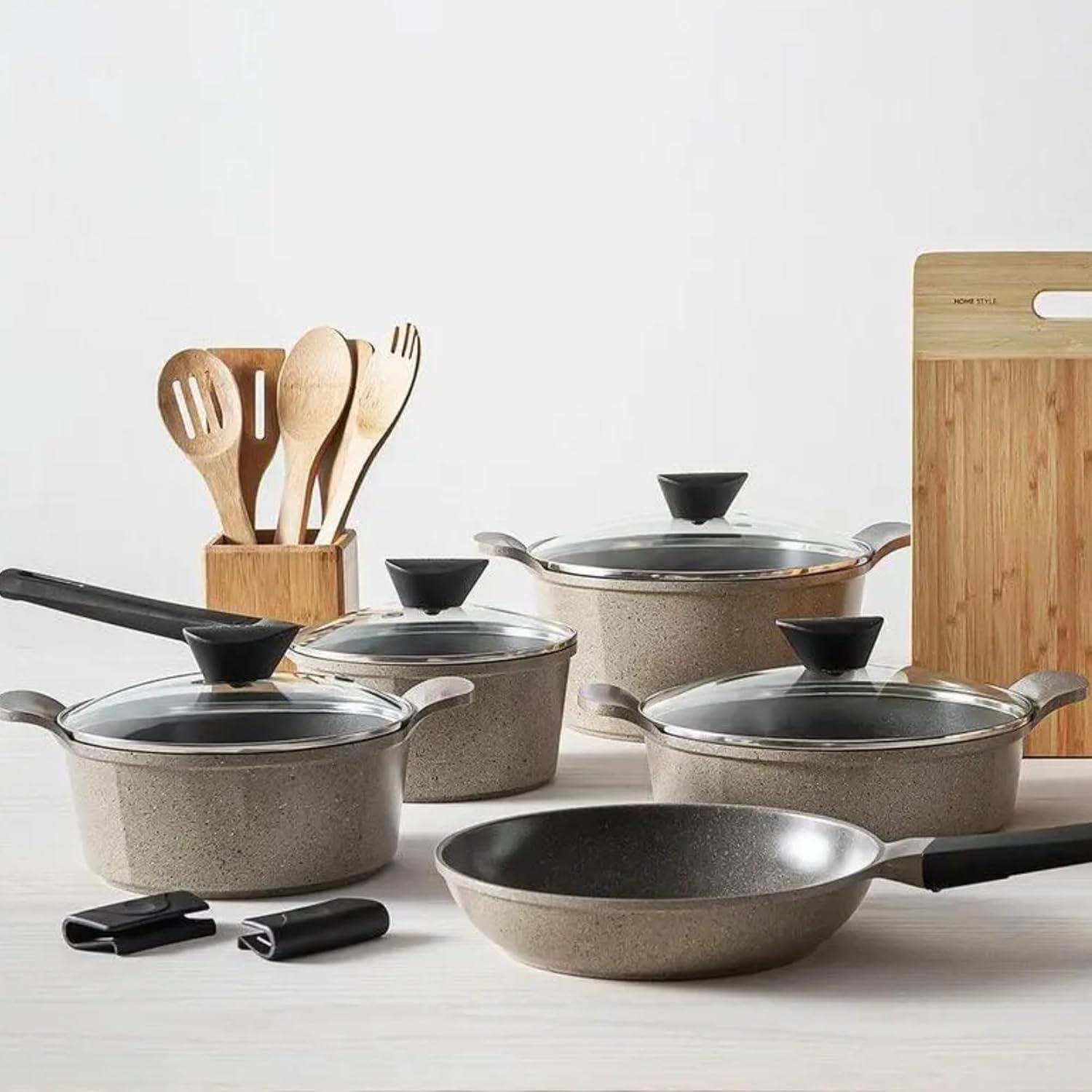 Neoflam 2 Quarts Non-Stick Aluminum Saucepan