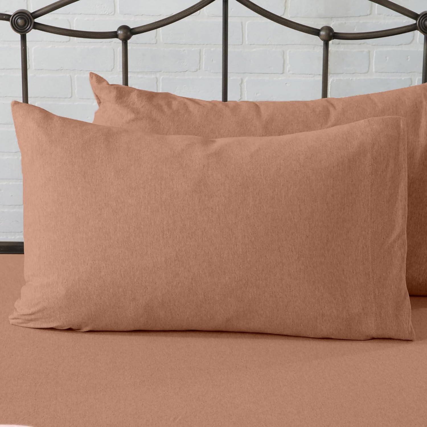 Cotton Blend Jersey Knit Super Soft Sheet Set