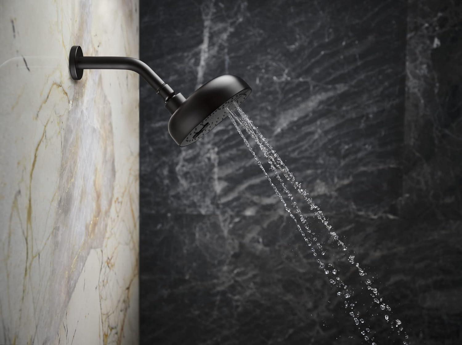 Statement™ 2.5 GPM Oval Multifunction Showerhead with Katalyst Air-Induction Technology