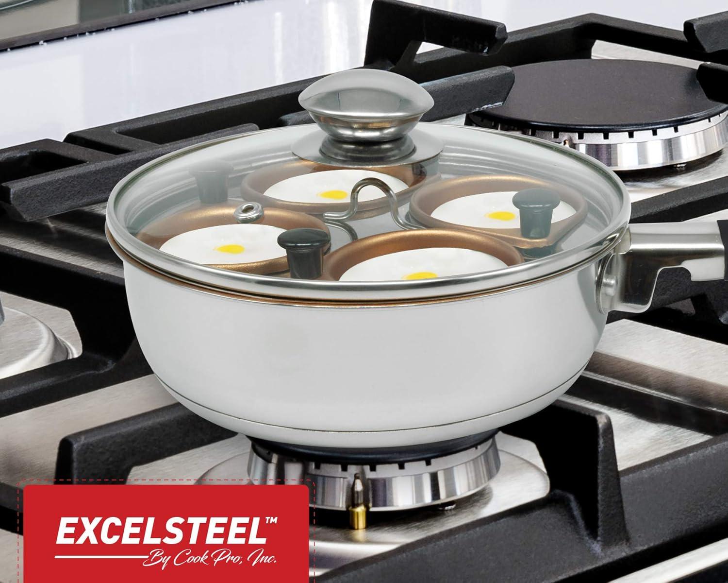 Cook Pro Cook Pro Non Stick Stainless Steel Egg Poacher