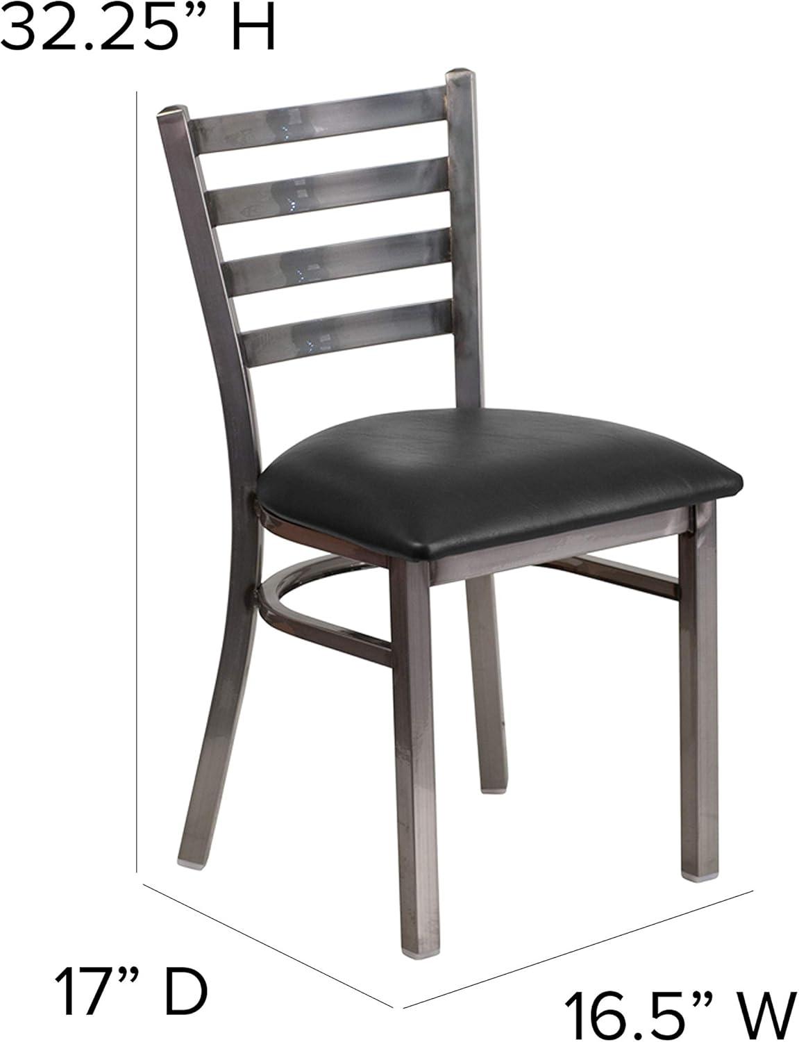 Kendall Ladder Back Metal Restaurant Chair