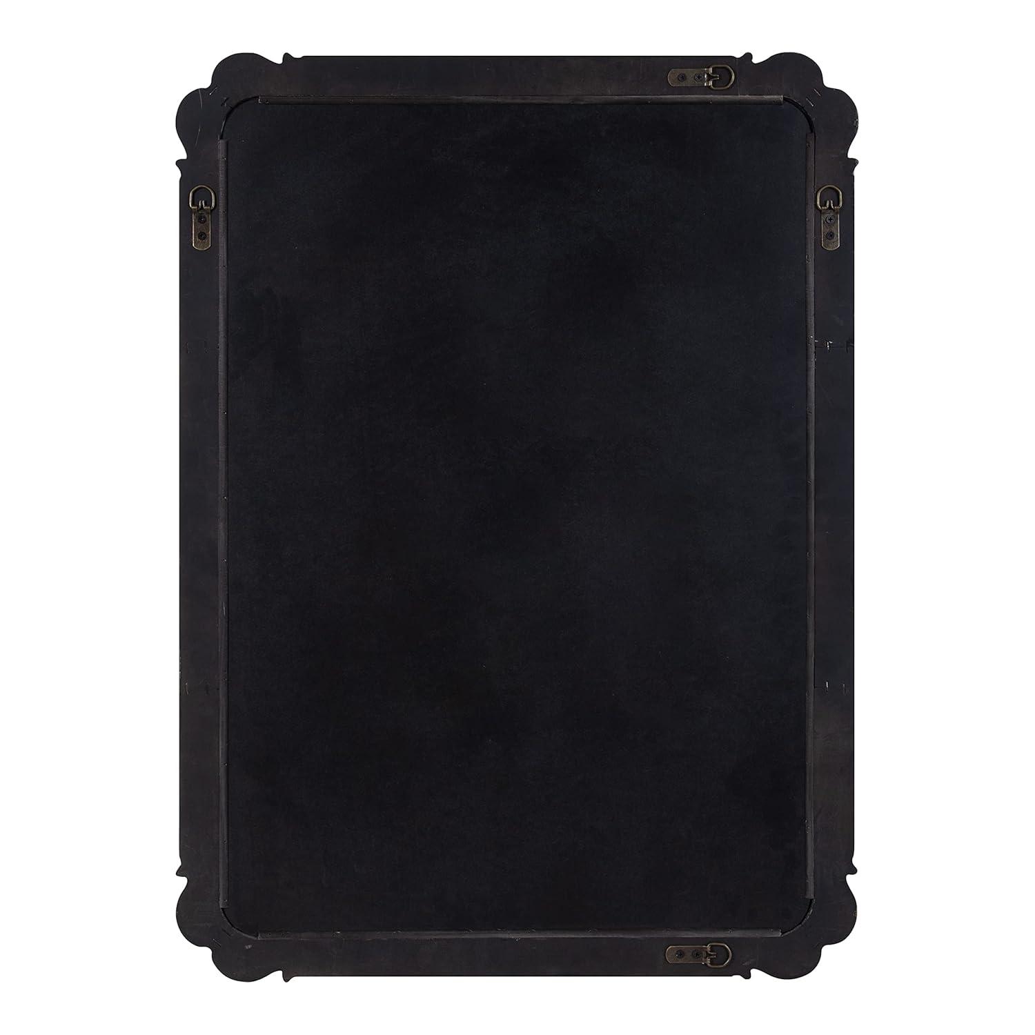 Kate and Laurel Ivette MDF Rectangle Mirror, 25x35, Gold