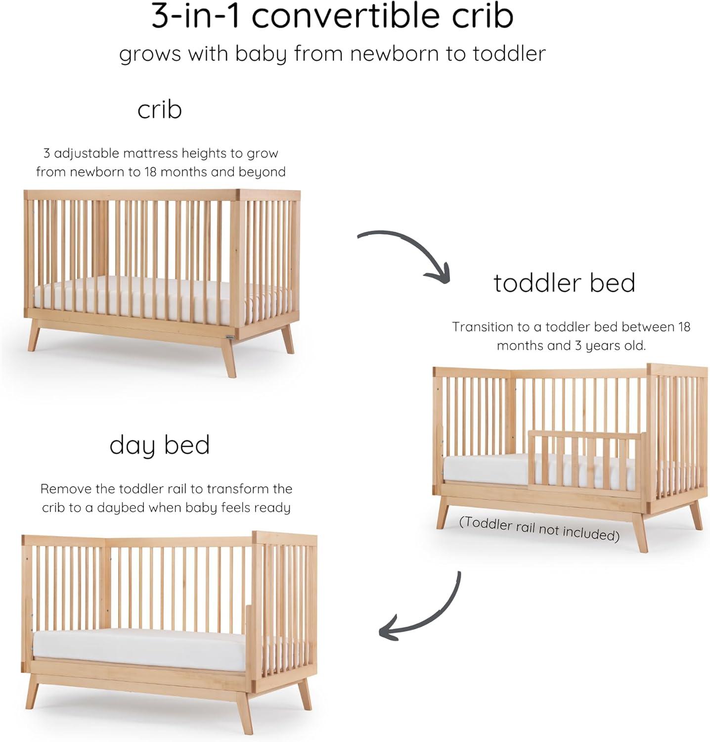 Soho Adjustable Height Crib