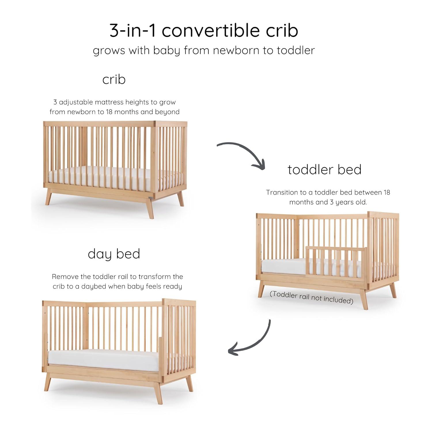 Soho Adjustable Height Crib
