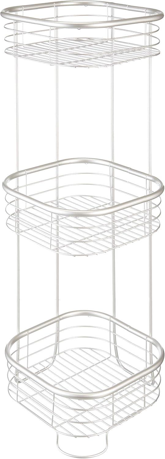 3 Tier Forma Shower Shelf Square - iDESIGN