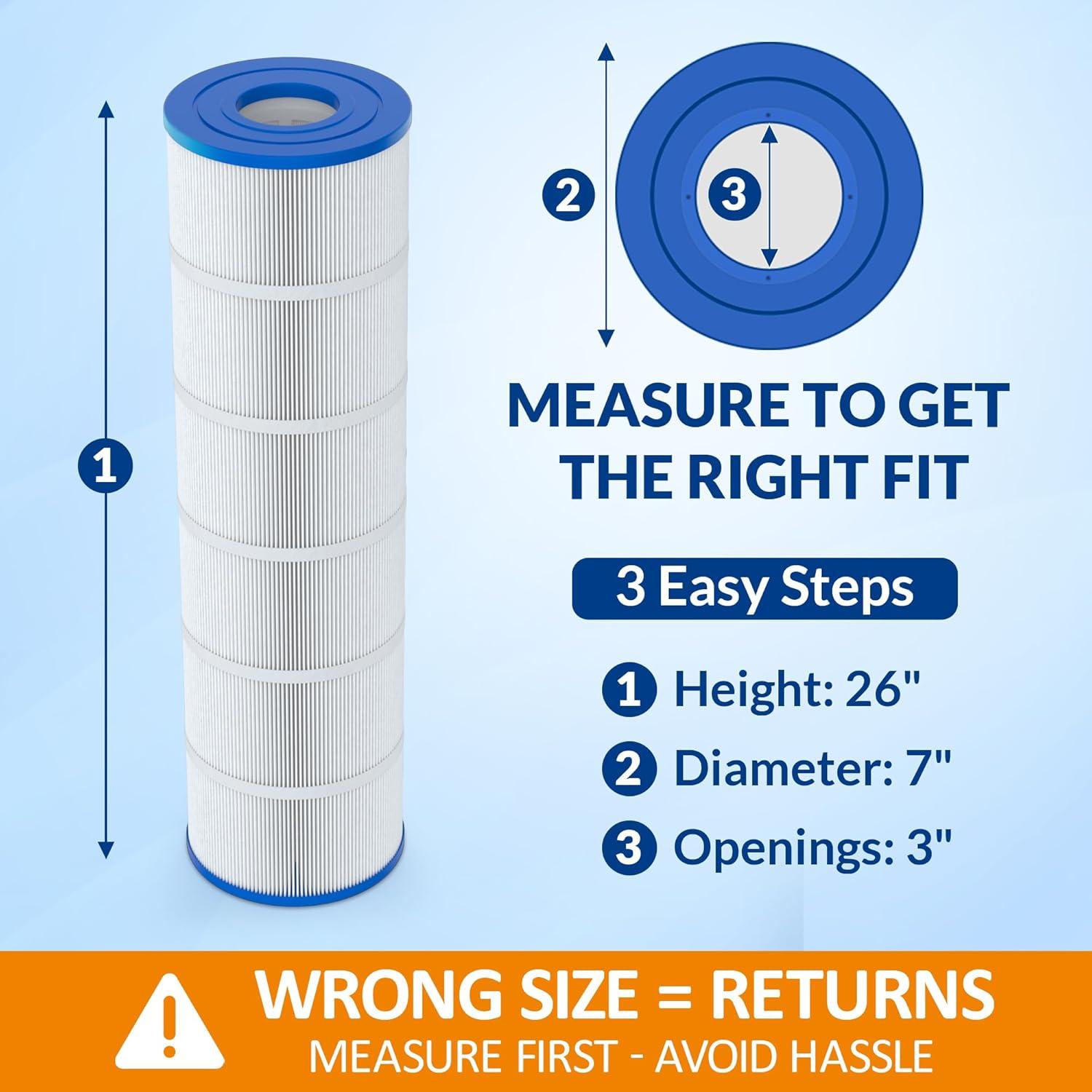 Wowreed Wowreed Pool Filter Compatible with CCP420,C-7471,4 pack (Set of 4)