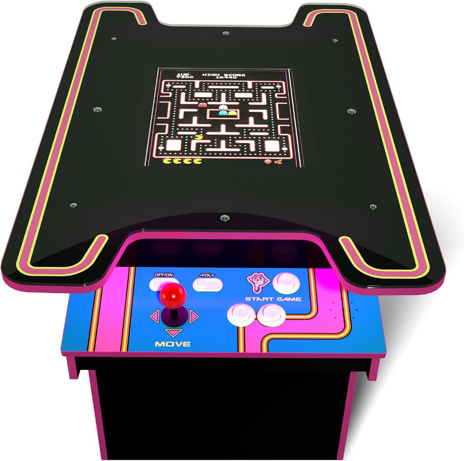 Arcade 1Up Arcade1Up Ms. Pac-Man 40th Anniversary Head-to-Head Black Series Edition Table