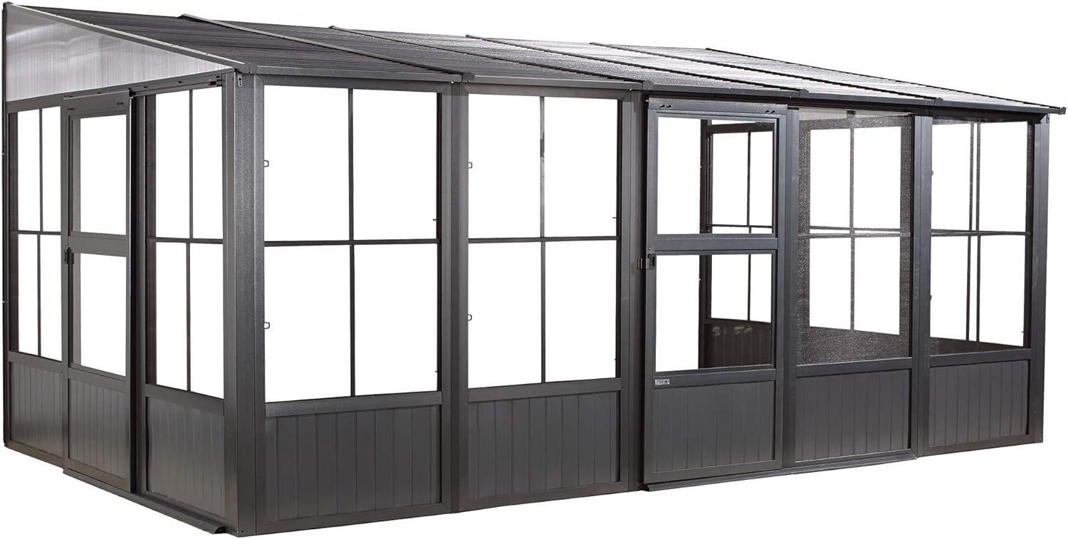 Charleston 16 Ft. W x 10 Ft. D Aluminum Patio Gazebo