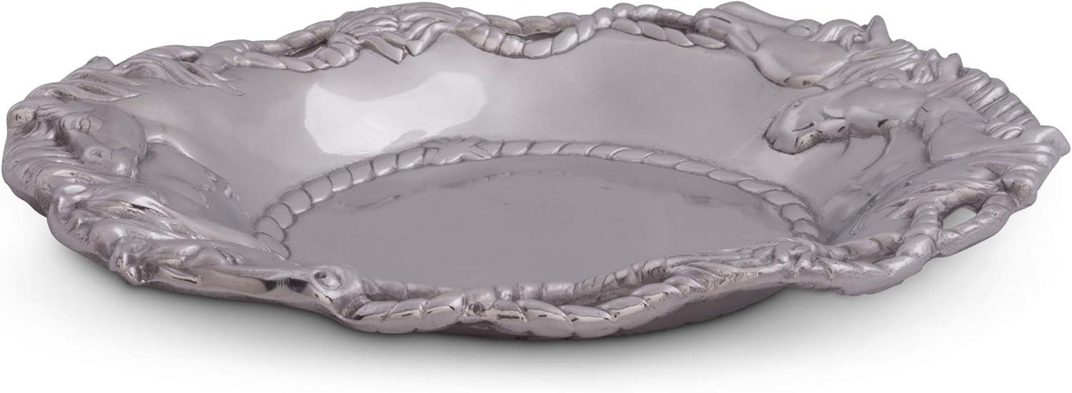 Equestrian Metal Tray