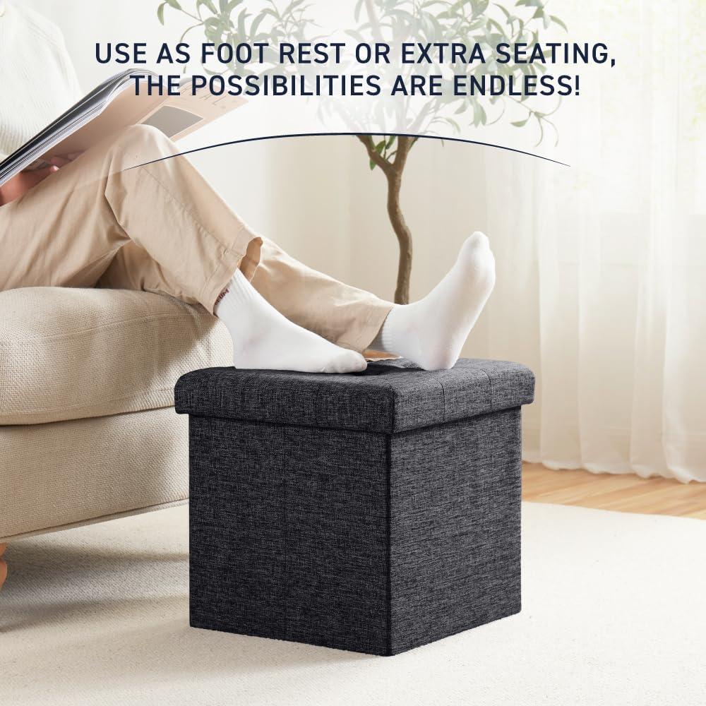 The Final Grab Inc. 30" Wide Faux Leather Tufted Rectangle Storage Ottoman & Reviews | Wayfair