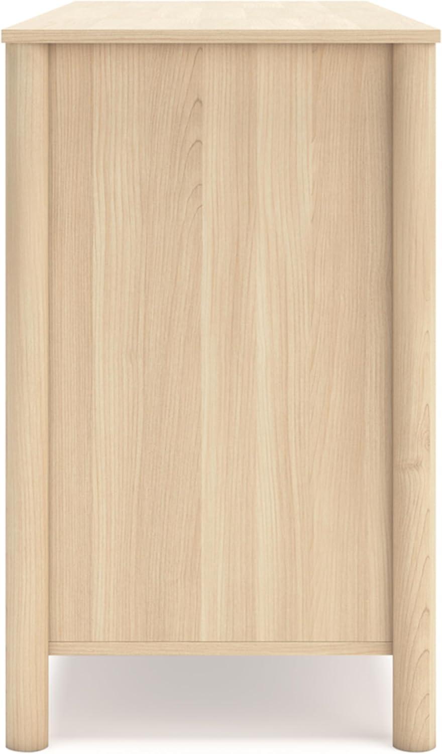 Signature Design by Ashley Cabinella Six Drawer Dresser, Tan