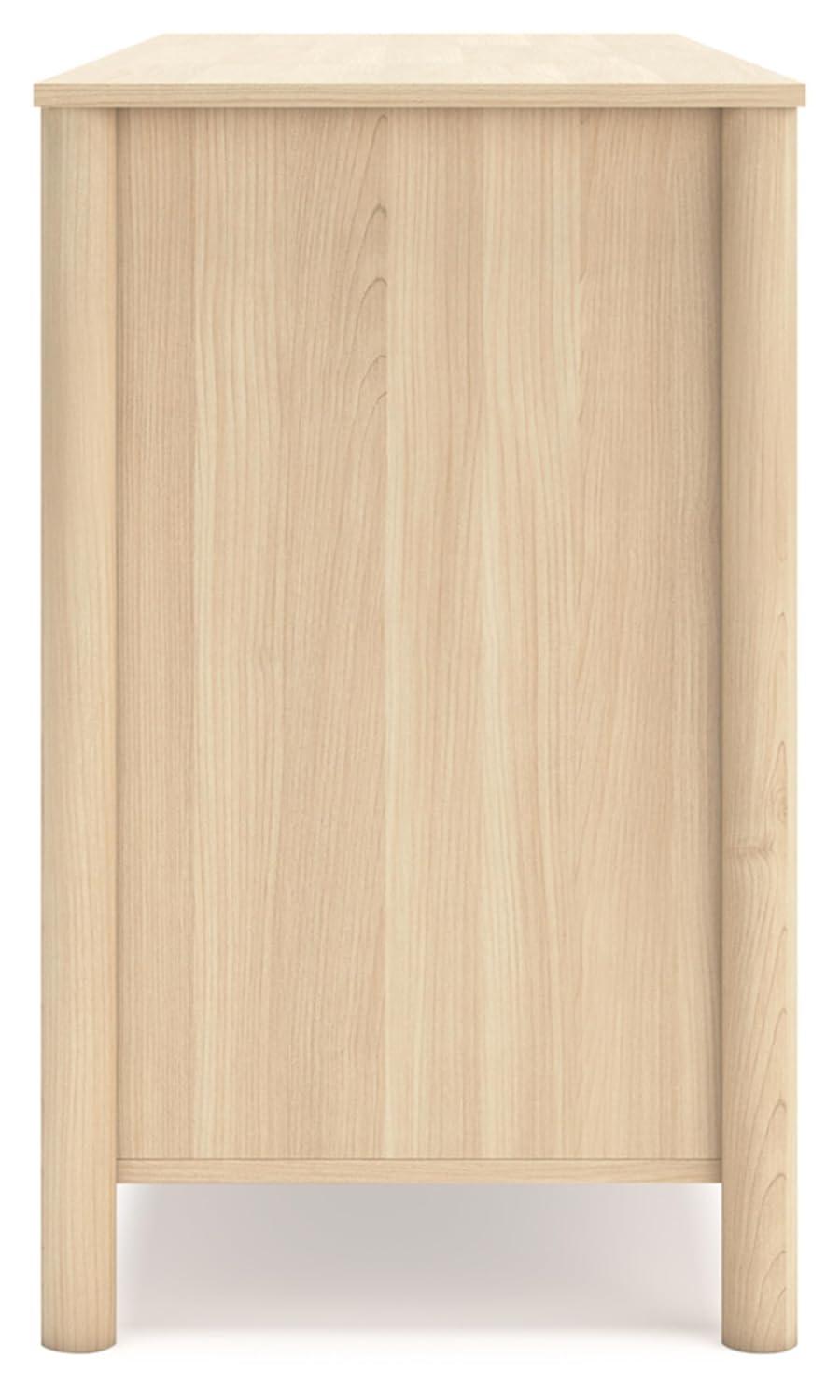Signature Design by Ashley Cabinella Six Drawer Dresser, Tan