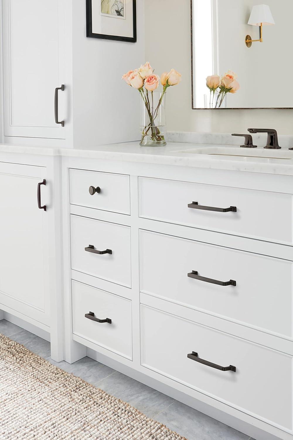 Amerock Westerly 1-5/16 inch (33mm) Length Oil-Rubbed Bronze Cabinet Knob