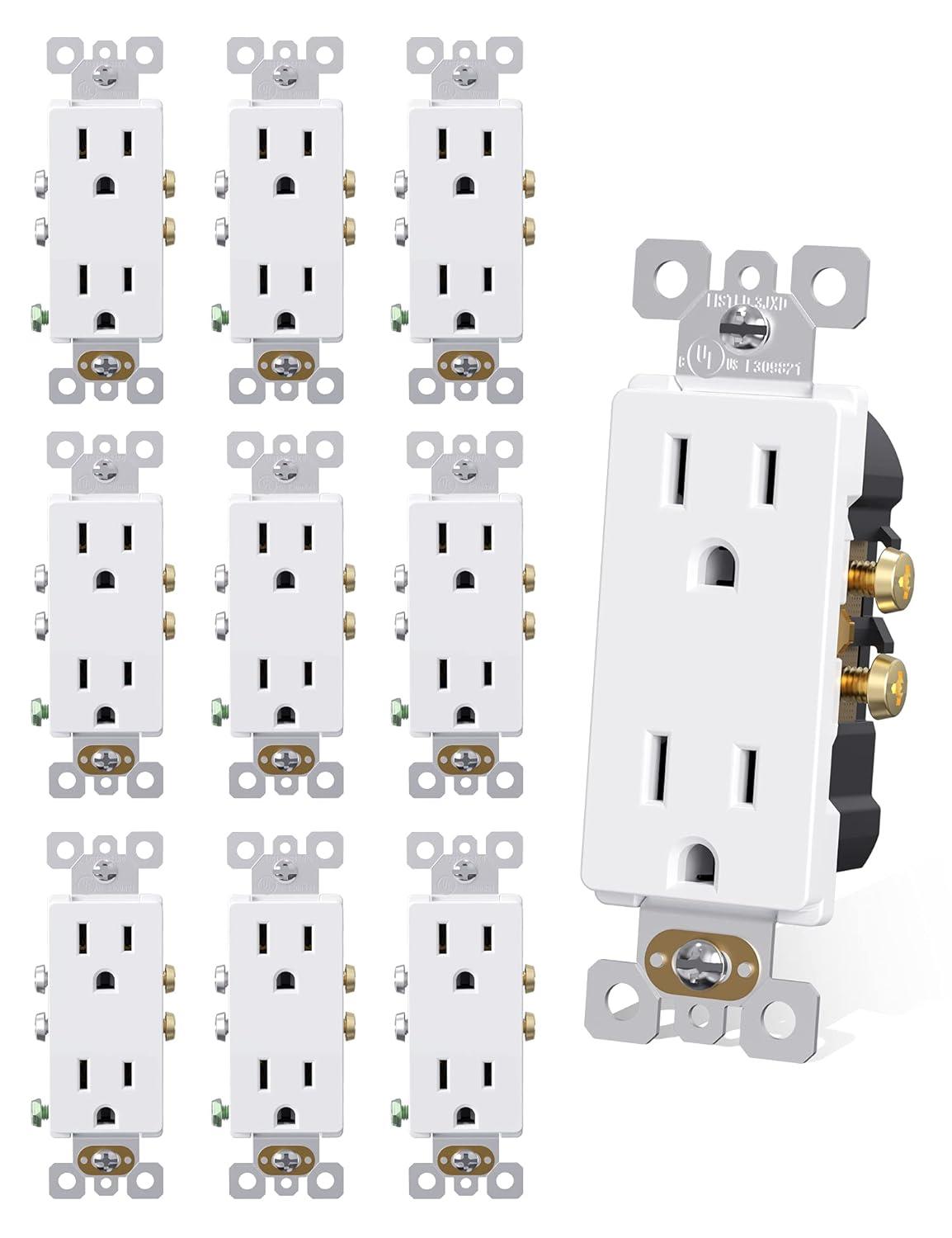 15 Tamper Resistant Decorator Outlet