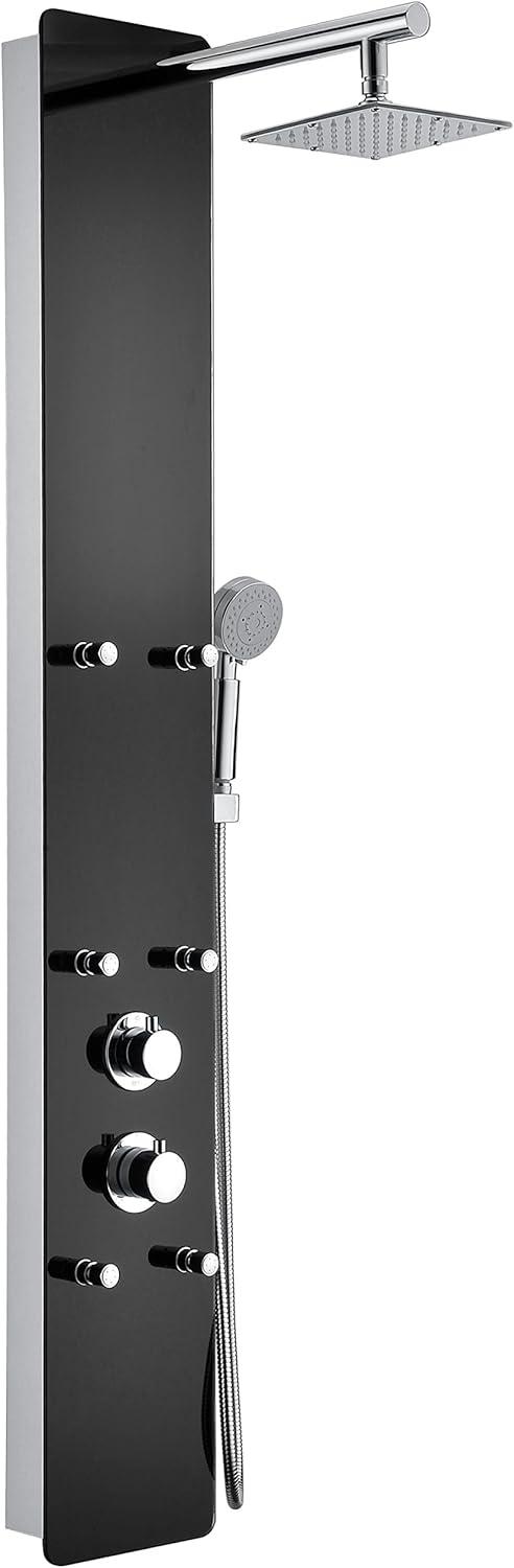 Melody 59'' Shower Panel with Adjustable Shower Head