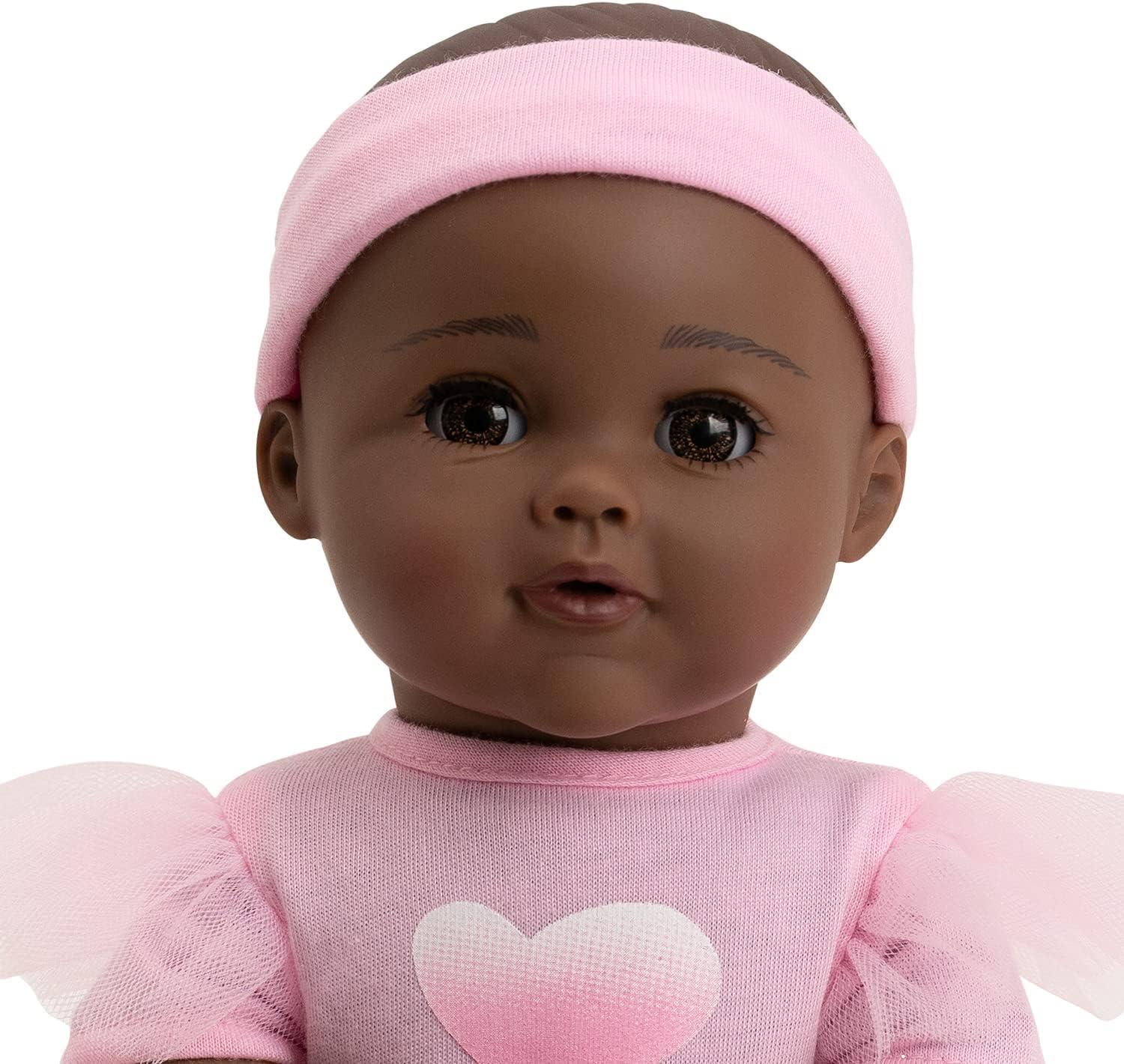 Adora Enchanting Baby Ballerina Collection, 13-inch Baby Doll Set with Pink Dress - Juliet