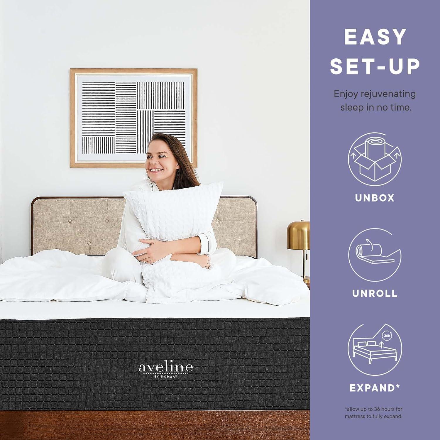 Modway Aveline 6-inch Gel Memory Foam Mattress