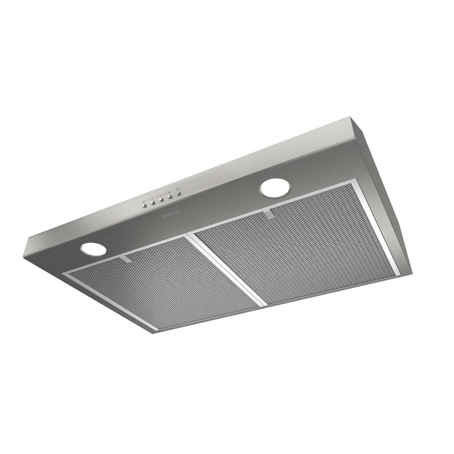 Broan NuTone 30" Stainless Steel 375 CFM Convertible Under Cabinet Range Hood