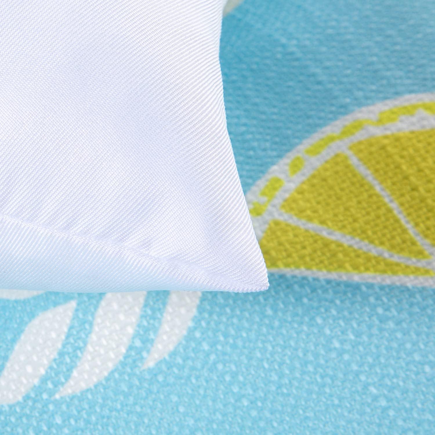 Outdoor Pillows for Lounge Chair Head Resting, Small Square Decotative Pillow with Adjustable Stripe for Recliner, Office Chair,Car Seat,Sofa Neck or Lumbar Attachment,Waterproof 2pack