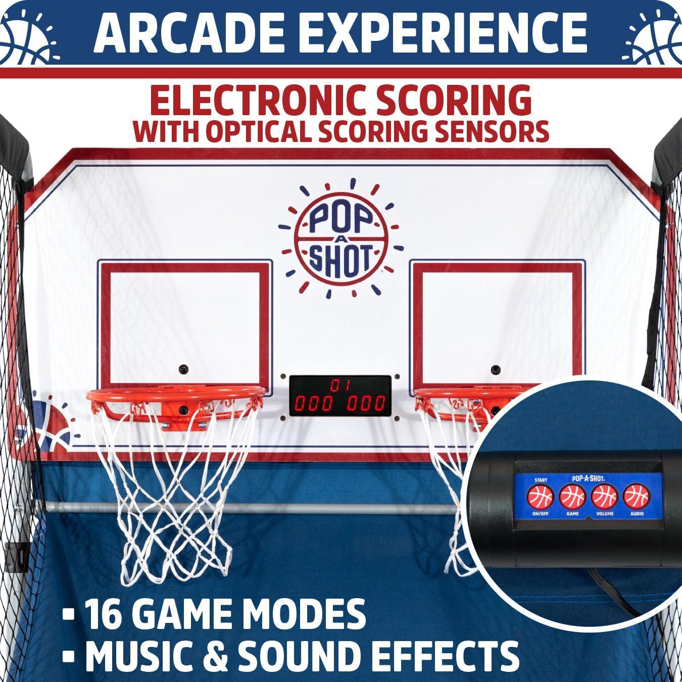 Pop-A-Shot Home Dual Shot Basketball Game