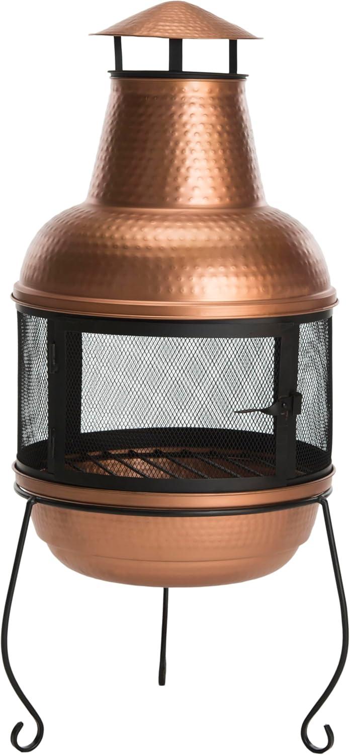 Gemmenne Cast Iron Wood Burning Chiminea