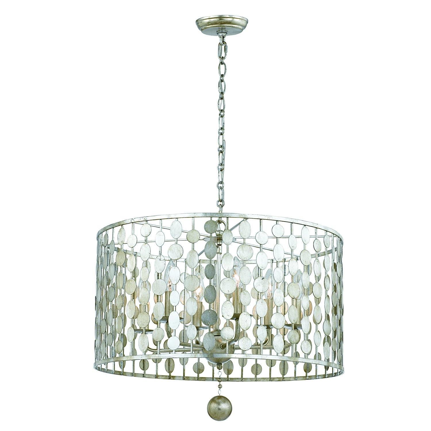 Crystorama Lighting - Six Light Chandelier - Chandelier - Layla - Six Light