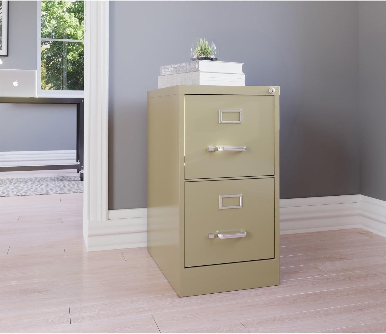 Fortress 15'' Wide 2 -Drawer Steel File Cabinet