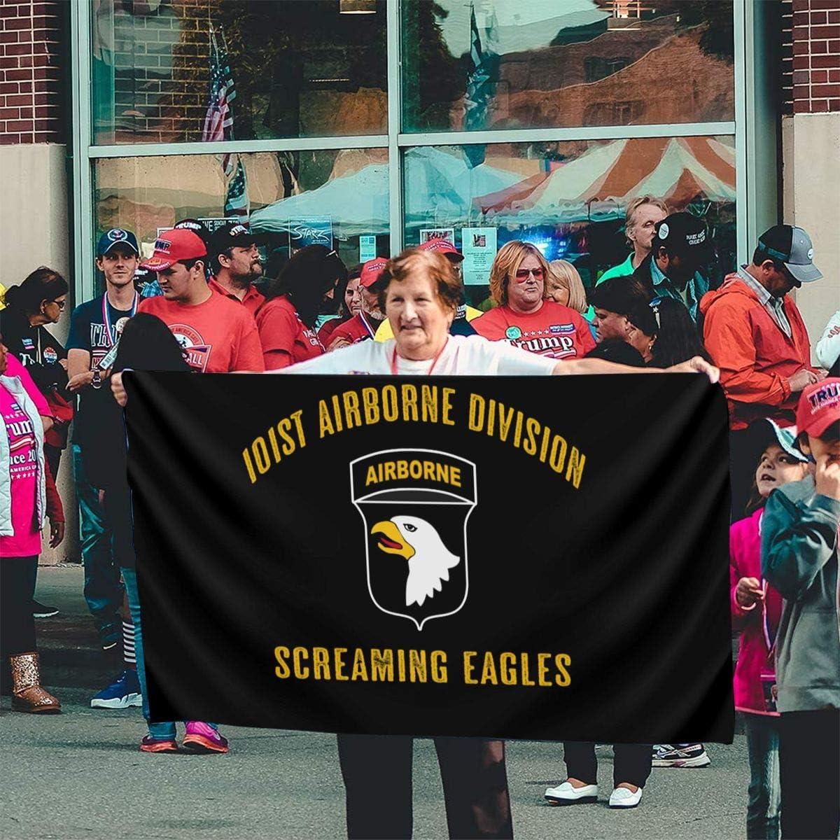 Black Polyester 3x5 Ft 101st Airborne Division Flag